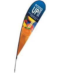 tear drop banners